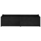 Plantenbak 200X50X50 Cm Massief Grenenhout Zwart