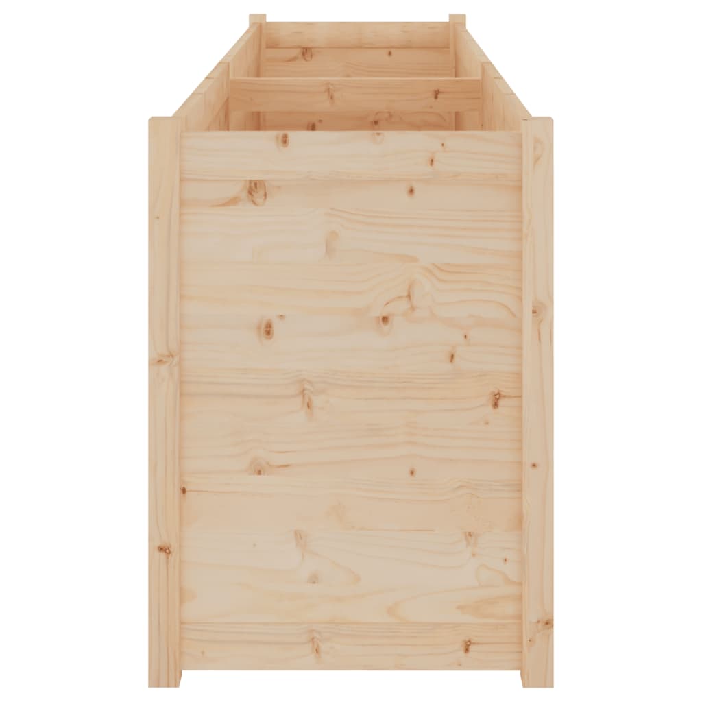 Plantenbak 200X50X70 Cm Massief Grenenhout