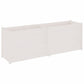 Plantenbak 200X50X70 Cm Massief Grenenhout Wit