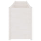 Plantenbak 200X50X70 Cm Massief Grenenhout Wit