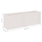 Plantenbak 200X50X70 Cm Massief Grenenhout Wit