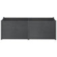 Plantenbak 200X50X70 Cm Massief Grenenhout Grijs