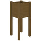 Plantenbakken 2 St 31X31X70 Cm Massief Grenenhout Honingbruin