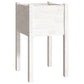 Plantenbakken 2 St 40X40X70 Cm Massief Grenenhout Wit