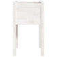 Plantenbakken 2 St 40X40X70 Cm Massief Grenenhout Wit