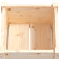 Plantenbak 50X50X70 Cm Massief Grenenhout