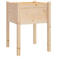 Plantenbakken 2 St 50X50X70 Cm Massief Grenenhout