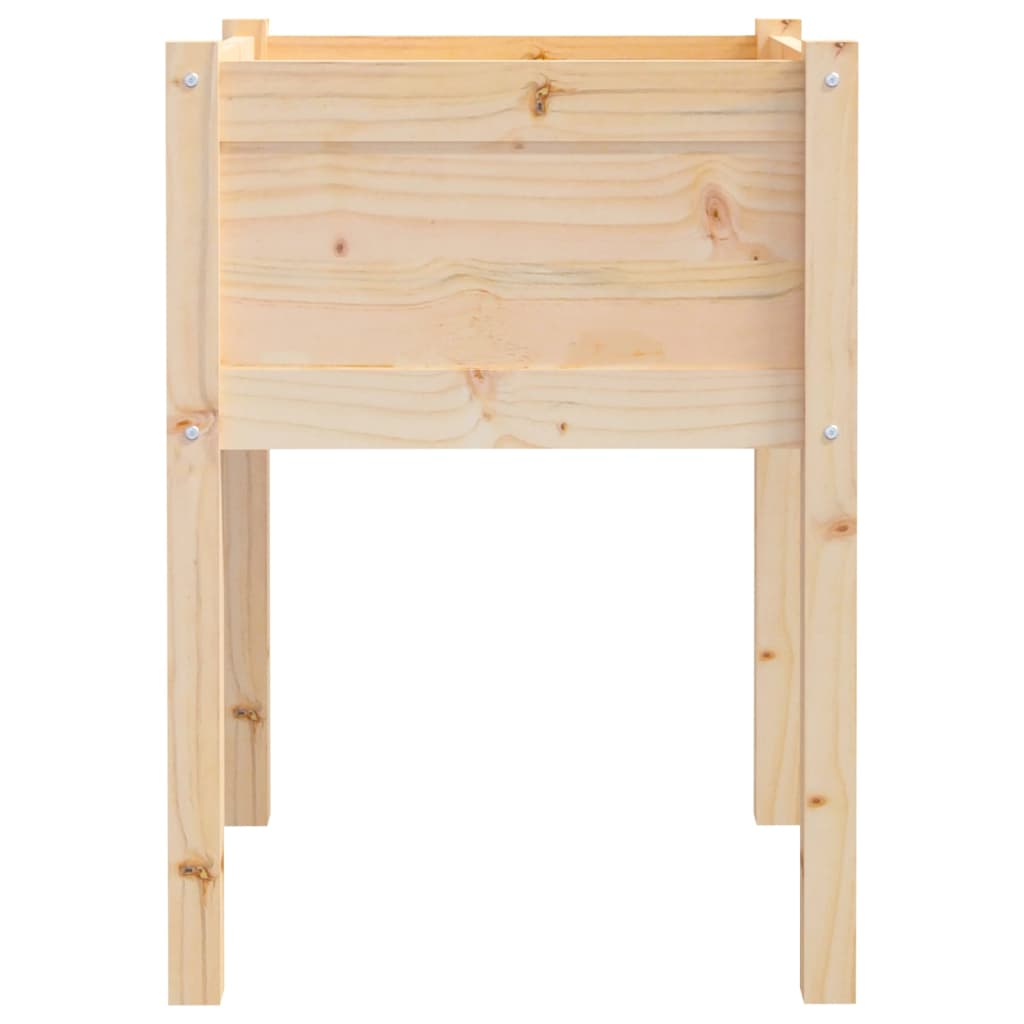 Plantenbakken 2 St 50X50X70 Cm Massief Grenenhout