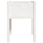 Plantenbak 50X50X70 Cm Massief Grenenhout Wit
