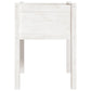 Plantenbakken 2 St 50X50X70 Cm Massief Grenenhout Wit