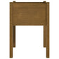 Plantenbak 50X50X70 Cm Massief Grenenhout Honingbruin