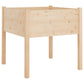 Plantenbakken 2 St 70X70X70 Cm Massief Grenenhout