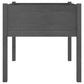 Plantenbak 70X70X70 Cm Massief Grenenhout Grijs