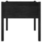 Plantenbak 70X70X70 Cm Massief Grenenhout Zwart