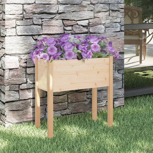 Plantenbak 70X31X70 Cm Massief Grenenhout
