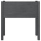 Plantenbak 70X31X70 Cm Massief Grenenhout Grijs
