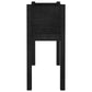 Plantenbak 70X31X70 Cm Massief Grenenhout Zwart
