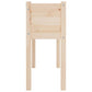 Plantenbak 110X31X70 Cm Massief Grenenhout