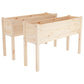 Plantenbakken 2 St 110X31X70 Cm Massief Grenenhout