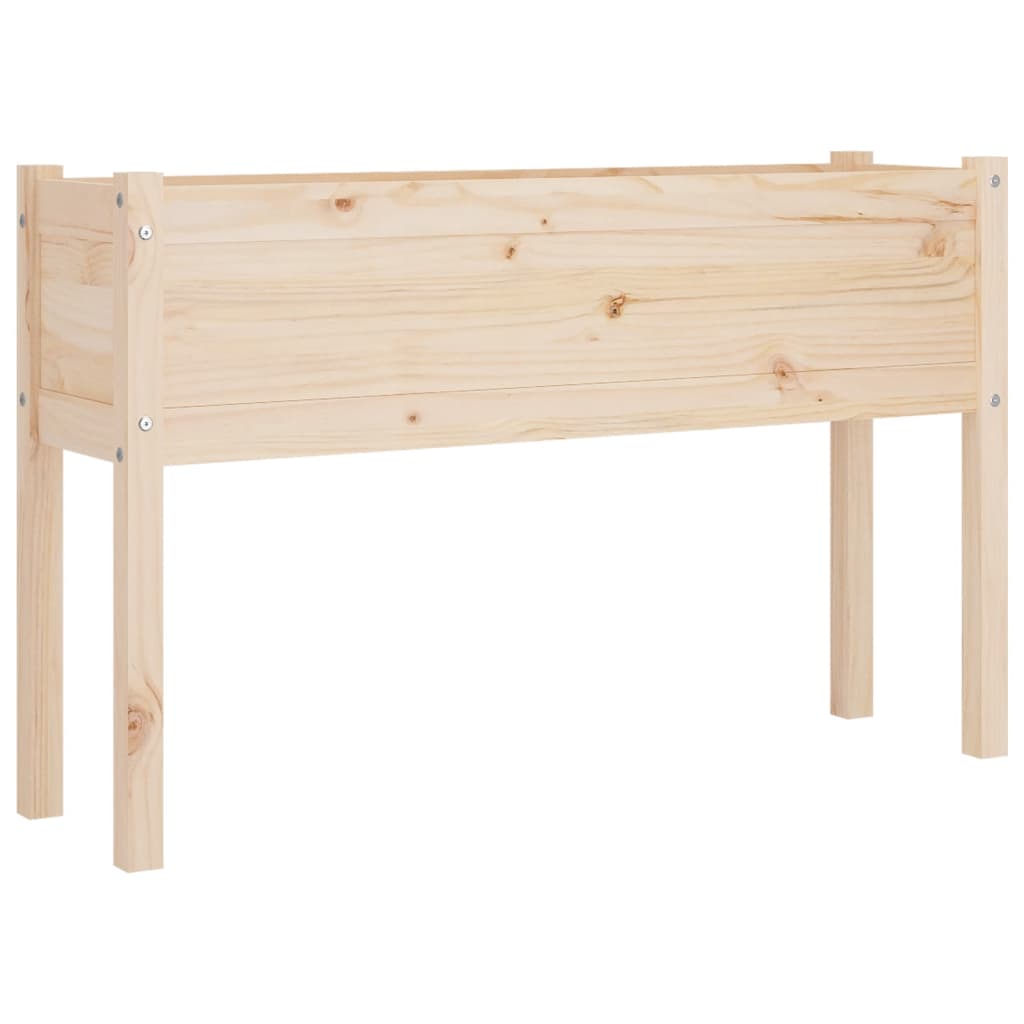 Plantenbakken 2 St 110X31X70 Cm Massief Grenenhout