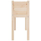 Plantenbakken 2 St 110X31X70 Cm Massief Grenenhout