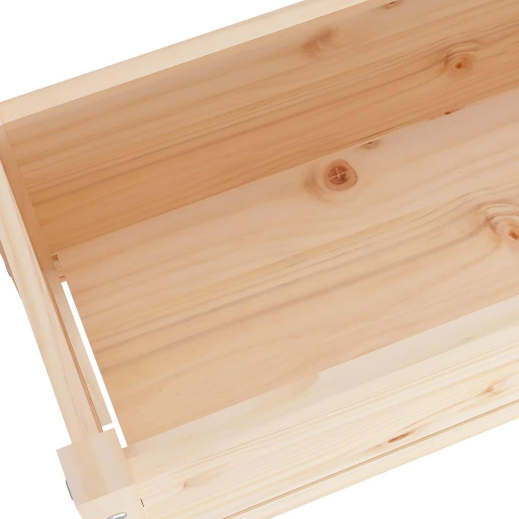 Plantenbakken 2 St 110X31X70 Cm Massief Grenenhout