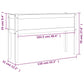 Plantenbakken 2 St 110X31X70 Cm Massief Grenenhout