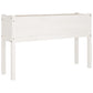 Plantenbak 110X31X70 Cm Massief Grenenhout Wit