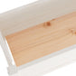 Plantenbak 110X31X70 Cm Massief Grenenhout Wit