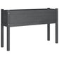 Plantenbak 110X31X70 Cm Massief Grenenhout Grijs