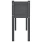 Plantenbak 110X31X70 Cm Massief Grenenhout Grijs