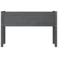 Plantenbakken 2 St 110X31X70 Cm Massief Grenenhout Grijs