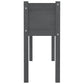 Plantenbakken 2 St 110X31X70 Cm Massief Grenenhout Grijs