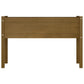 Plantenbak 110X31X70 Cm Massief Grenenhout Honingbruin