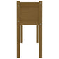 Plantenbak 110X31X70 Cm Massief Grenenhout Honingbruin