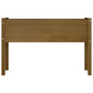Plantenbakken 2 St 110X31X70 Cm Massief Grenenhout Honingbruin