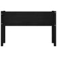 Plantenbakken 2 St 110X31X70 Cm Massief Grenenhout Zwart
