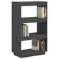 Boekenkast/Kamerscherm 60X35X103 Cm Massief Grenenhout Grijs