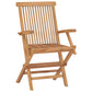 Tuinstoelen 8 St Inklapbaar Massief Teakhout