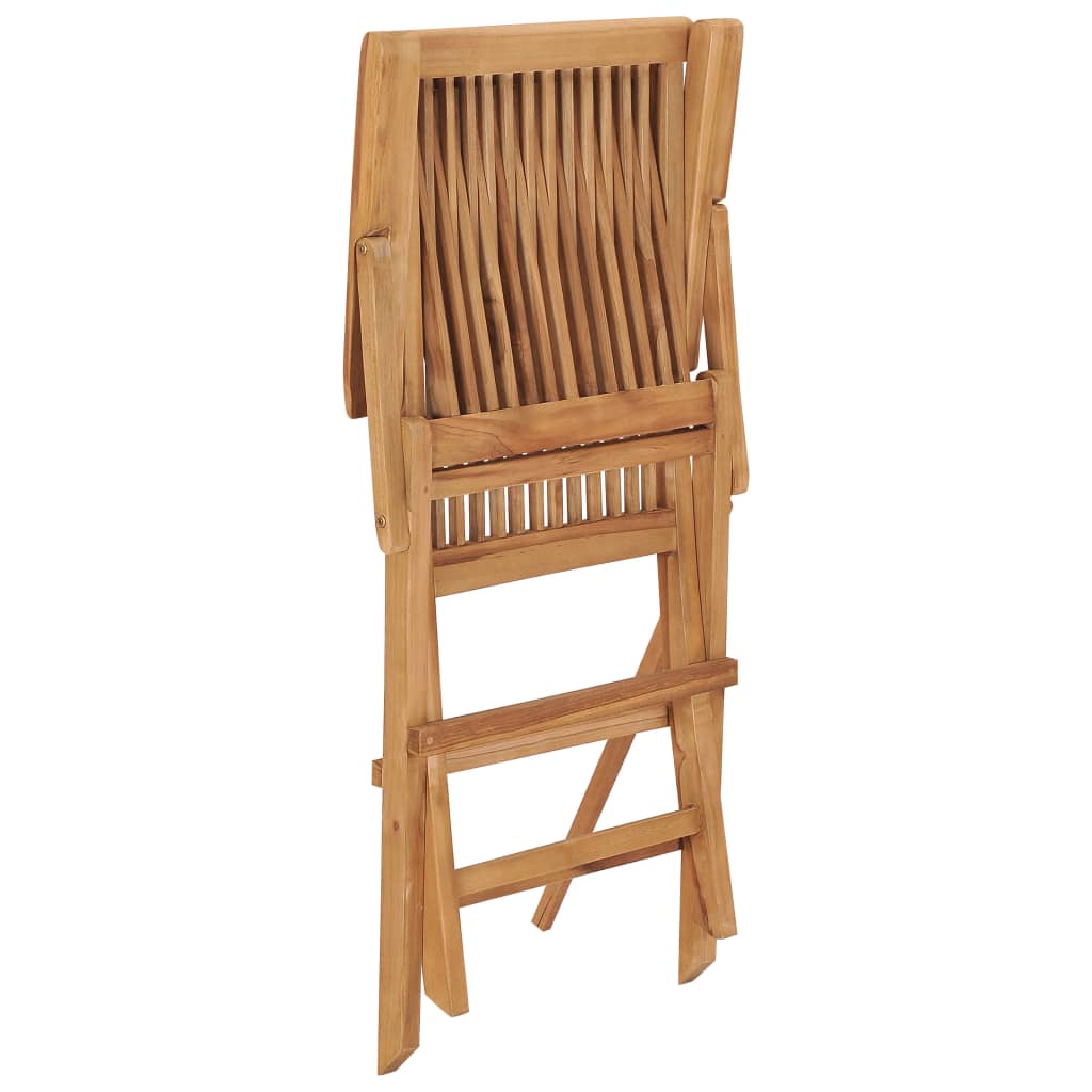 Tuinstoelen 8 St Inklapbaar Massief Teakhout