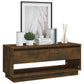 Tv-Meubel 102X41X44 Cm Spaanplaat Gerookt Eikenkleurig