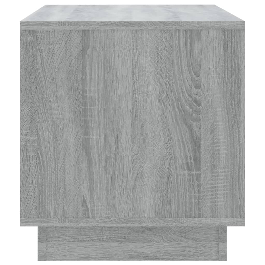 Tv-Meubel 70X41X44 Cm Spaanplaat Grijs Sonoma Eikenkleurig