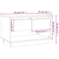 Tv-Meubel 70X41X44 Cm Spaanplaat Grijs Sonoma Eikenkleurig