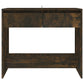 Wandtafel 89X41X76,5 Cm Staal Gerook Eikenkleurig