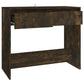 Wandtafel 89X41X76,5 Cm Staal Gerook Eikenkleurig