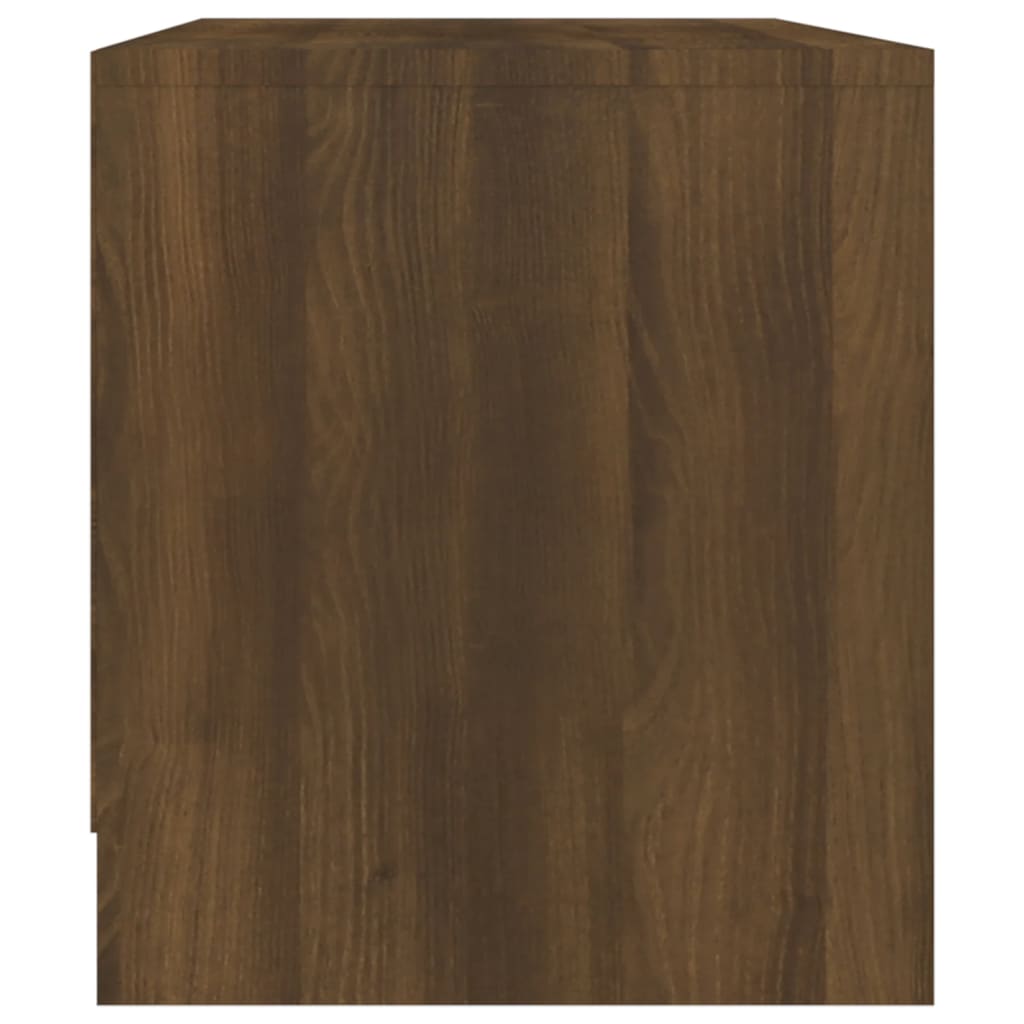 Tv-Meubel 90X35X40 Cm Spaanplaat Bruineikenkleurig