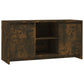 Tv-Meubel 102X37,5X52,5 Cm Spaanplaat Gerookt Eikenkleurig