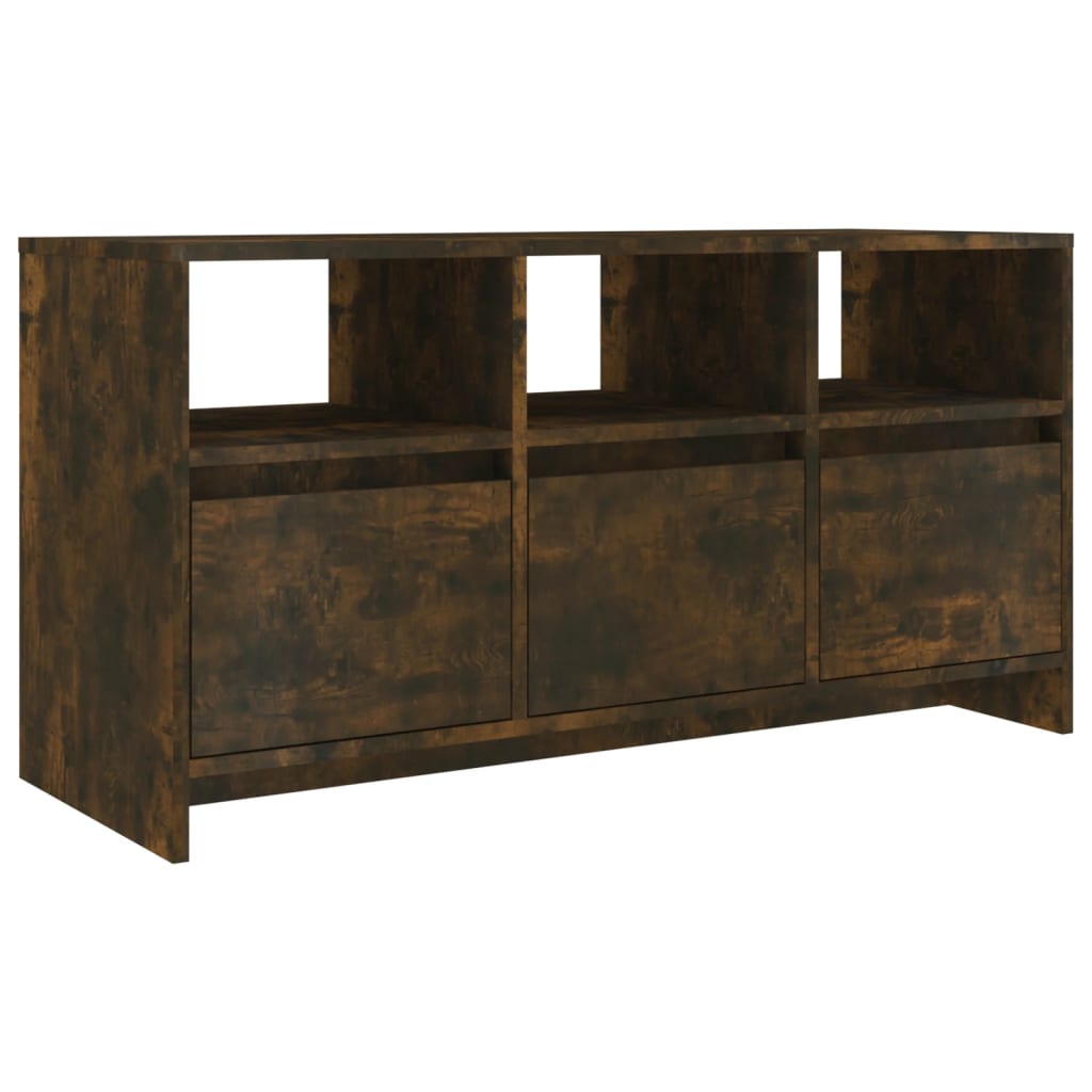 Tv-Meubel 102X37,5X52,5 Cm Spaanplaat Gerookt Eikenkleurig