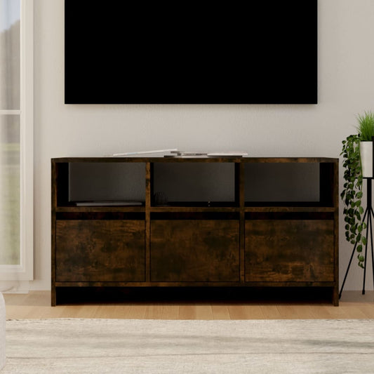 Tv-Meubel 102X37,5X52,5 Cm Spaanplaat Gerookt Eikenkleurig