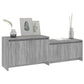 Vidal Tv-Meubel 146,5X35X50 Cm Spaanplaat Grijs Sonoma Eikenkleurig